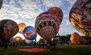 Festival Balon Udara Bank Jateng Syariah Di Solo Gagal Terbang 