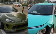 Disundul Taksi Online, Mobil Sport Milik Selebgram Rusak Parah; Dugaan Lepas Tangan Perusahaan Picu Sorotan