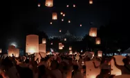Menggenggam Damai di Langit Borobudur: Wapres Gibran Ikut Tebar Lentera Kebijaksanaan