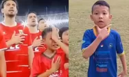Tangis Bocah Pendamping Timnas di GBK Bikin Haru, Perjuangan Dua Tahun Syailendra Akhirnya Terbayar