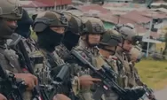 Satgas Damai Cartenz Amankan Ibadah Umat Nasrani dan Patroli Jalan Kaki di Puncak, Papua Tengah