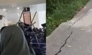 Detik-Detik Gempa M 6,7 Guncang Palu Viral di Medsos, Sekolah dan Pertokoan Dilaporkan Rusak