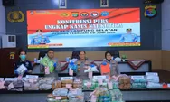 Polda Lampung  Gagalkan Penyelundupan Narkoba Senilai Rp 235 Miliar dan Amankan 24 Tersangka