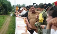 Wagub Bengkulu Saksikan Penerjunan Taktis dan Free Fall Kopassus dari Pesawat Hercules