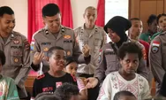 Hari Bhayangkara ke-80, Satgas Ops Damai Cartenz Pererat dengan Masyarakat Gelar Baksos
