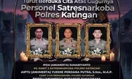 Tiga Personel Polri Gugur Bertugas Ungkap Kasus Narkoba di Katingan, Dianugerahi Kenaikan Pangkat Anumerta