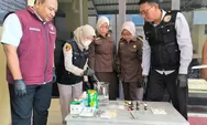 Polda Jateng Musnahkan Sabu Milik Tersangka RS, Tegaskan Komitmen Berantas Narkoba