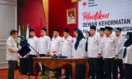 Lantik Pengurus PMI Bengkulu, JK Tekankan Peran Kemanusiaan Tanpa Batas