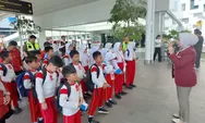 Peringati Hari Anak Nasional, Bandara Ahmad Yani Ajak Siswa SD Jelajahi Dunia Penerbangan