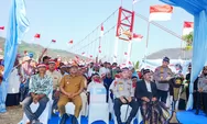 Kapolri : Jembatan Merah Putih Presisi Wujud Sinergi TNI-Polri Dukung Pembangunan dan Konektivitas Masyarakat