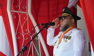Upacara HUT Kemerdekaan RI  ke-81 di Balai Raya Semarak, Bengkulu Berlangsung Hitmad dan Lancar