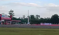 Upacara HUT ke-81 RI di Yahukimo Berlangsung Khidmat, Satgas  Ops  Damai Cartenz Pastikan  Aman dan Lancar