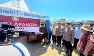 Polri Perkuat Penanganan Gempa NTT, Kapolri Tinjau Lokasi Terdampak dan Serahkan Bantuan