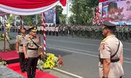 Kapolri Pimpin Upacara Hari Juang Polri di Surabaya, Kobarkan Semangat Perjuangan Wujudkan Kemajuan Bangsa