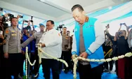 Kapolri Jend Pol Listyo Sigit Prabowo  Resmikan Gedung KSPSI AGN Jatim
