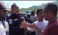 Warga  WIae Pesi Blokade Jalan, Polisi Pilih Dengarkan Keluhan  Redakan Kekecewaan