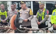 Puluhan Knalpot Brong Dimusnahkan, Polres Ende Kirim Sinyal Keras Lawan Kebisingan Jalanan