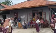 Tradisi dan Budaya Berpadu, Halalbihalal Desa Terong Dimeriahkan Tarian Hedung