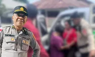 Aksi Humanis IPDA Thomas Ola Payi di Jumat Agung, Gendong Lansia ke Gereja Stella Maris Labuan Bajo