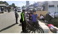 Razia Gabungan di Larantuka, Sat Lantas Polres Flores Timur Tertibkan Pelanggar Lalu Lintas