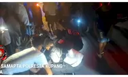 Balap Liar Dibubarkan, Duel Motor Berujung Tabrakan di Kupang, Polisi Evakuasi Korban ke RSUD