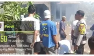 Balita Main Pemantik Gas, Rumah di Namosain Ludes Terbakar; Kerugian Masih Didata