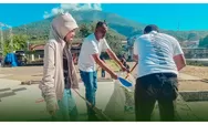 DLH Flores Timur Gelar Kerja Bakti Bersama, Perkuat Dukungan untuk Suksesnya Festival Bale Nagi 2026