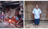 Ditinggal Ayah, Kehilangan Ibu Sejak Bayi, Cinta Bertahan Bersama Nenek di Gubuk Bocor Manggarai Timur