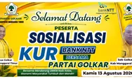 Golkar Gandeng Bank NTT, 120 Pelaku UMKM Manggarai Timur Ikuti Sosialisasi KUR