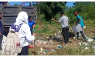TPS Liar Menjamur di Jalur Menuju Bandara Larantuka, Pampers Bayi dan Pembalut Wanita  Berserakan di Tepi Jalan, DLH Flores Timur Turun Membersihkan
