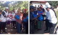 PRI NTT Salurkan Bantuan untuk Warga Terdampak Gempa di Manggarai Timur