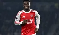 Bukayo Saka Bawa Arsenal Ungguli Brighton, Semakin Kuat di Puncak Klasemen Liga Primer