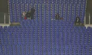 Fans Lazio Boikot Semifinal Coppa Italia, Stadion Olimpico Tampak Kosong