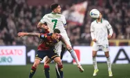 Vitinha Jadi Penentu, Genoa Taklukkan Roma 2-1