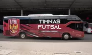 Sejarah Baru Tercipta, Timnas Futsal Indonesia Punya Bus Resmi