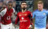 Bruno Fernandes Berpeluang Pecahkan Rekor Assist Liga Premier Salip Thierry Henry dan Kevin De Bruyne