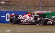 Ollie Bearman Alami Kecelakaan Hebat di GP Jepang, Tim Kasih Peringatan ke FIA