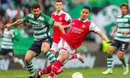 Perempat Final Memanas, Arsenal Tantang Benteng Kuat Sporting