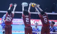 Samator Tundukkan Garuda Jaya 3-1, Tutup Putaran Pertama dengan Kemenangan Perdana