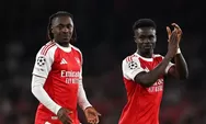 Lawan Bournemouth, Arsenal Main Tanpa Bukayo Saka dan Martin Odegaard