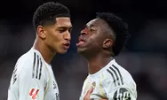 Real Madrid Makin Kacau, Vicius dan Bellingham Bertengkar di Lapangan