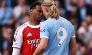 Gabriel Lolos dari Kartu Merah karena Menanduk Erling Haaland
