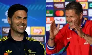 Atletico Madrid Vs Arsenal: Adu Cerdik Diego Simeone dan Mikel Arteta di Semifinal Liga Champions