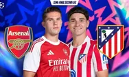 Liga Champions: Data dan Fakta Menarik Duel Arsenal Vs Atletico Madrid