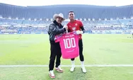Teja Paku Alam Masuk Daftar Club 100 Persib