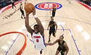 Dominasi Rebound dan Tripoin Antar Pistons Tumbangkan Cavs di Gim Pembuka Semifinal Timur