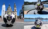 Bola Resmi Final Liga Champions Rancangan Adidas Jalan-jalan Keliling Budapest