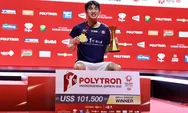 Dulu Terinspirasi Jojo, Kini Victor Lai Juara Indonesia Open 2026