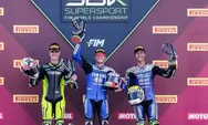 Tampil Apik, Pembalap Indonesia Aldi Mahendra Finis Ketiga WorldSSP di Misano