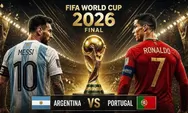 Tiga Skenario Messi dan Ronaldo Bentrok di Piala Dunia 2026